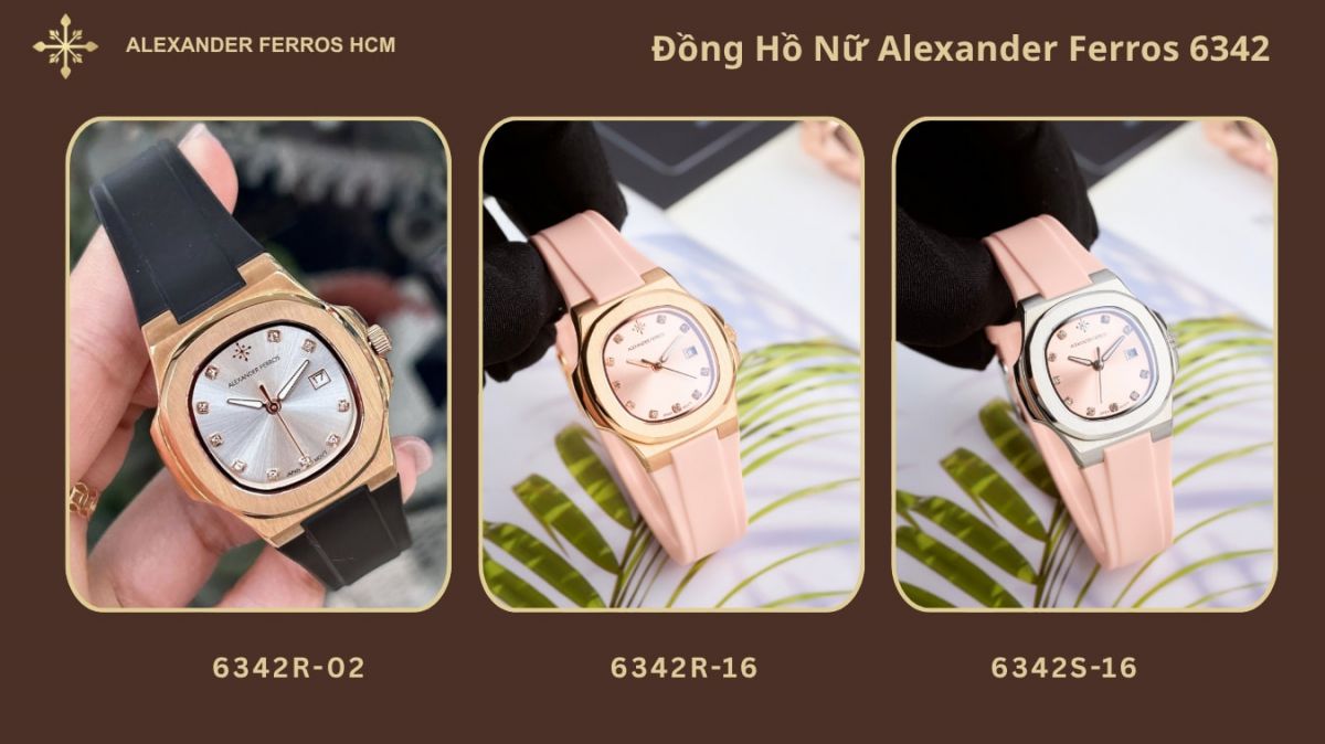 Đồng hồ nữ Alexander Ferros 6342
